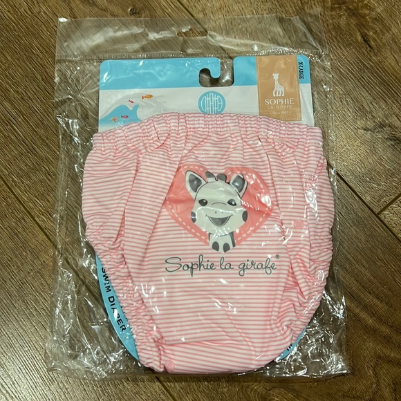 Sophie the Giraffe Swim Diaper - Picture 1 of 2